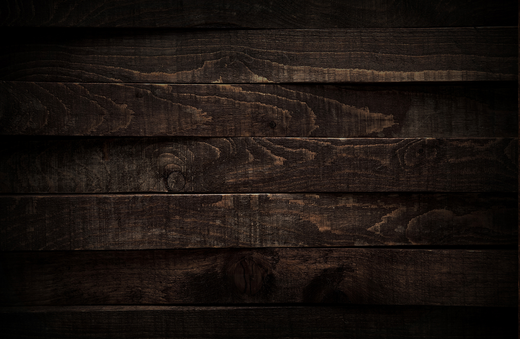 Dark wooden background or texture with natural pattern, collection ...