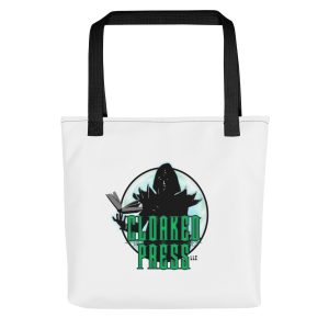 Cloaked Sorcerer/Stories with Teeth, Tote bag