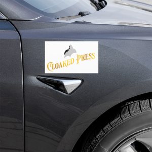 Cloaked Press Gold, Car magnets