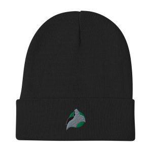 Cloaked Press Logo, Embroidered Beanie