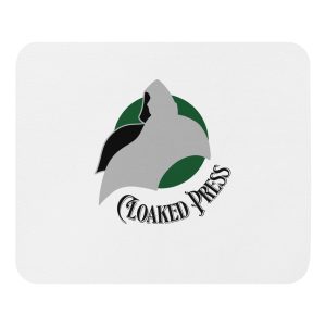 Cloaked Press Logo, Mouse pad